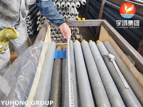 ASTM A249 TP304 Wound L Type Tube For Bolier Heat Exchanger