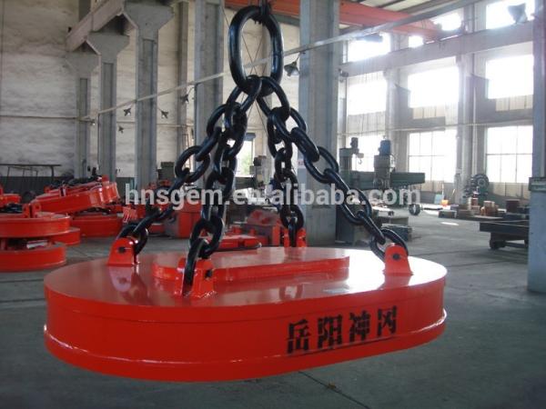 Crane Lifting Magnet for Lifting Scrap, Magnet Lifting Equipment
