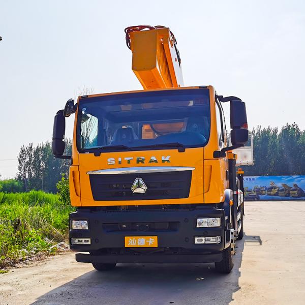 250hp 50m high JIUBANG factory Hot Sale telescopic Arm overhead vehicle truck boom lift