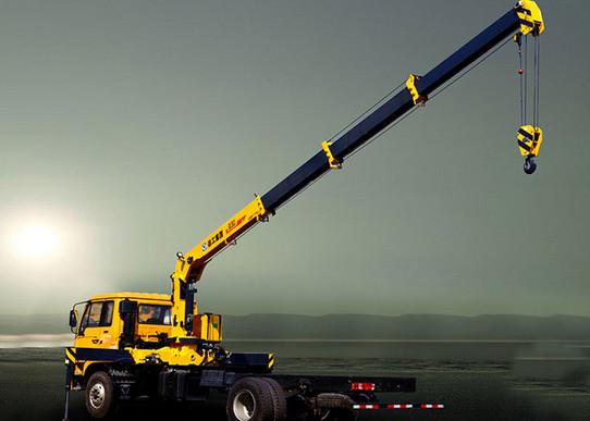 Durable XCMG Raise And Down Truck Loader Crane Lift , 15.7 T.M 40 L/min