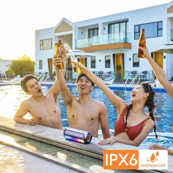 20w Portable Bluetooth Speaker 5.1 IPX6 Waterproof Wireless Bluetooth Speakers
