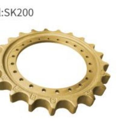 Excavator spare parts SK60-50 SK200 SH200 R200 PC300-6 EX100 E312 PC60-7 for excavator sprocket