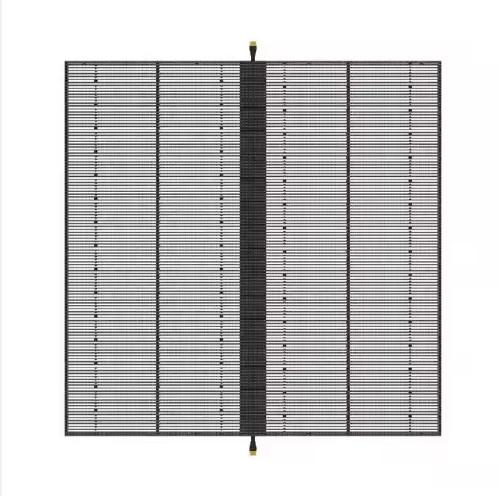 P3.91 Transparent LED Screen High Brightness Outdoor Window Glass LED Screen Display