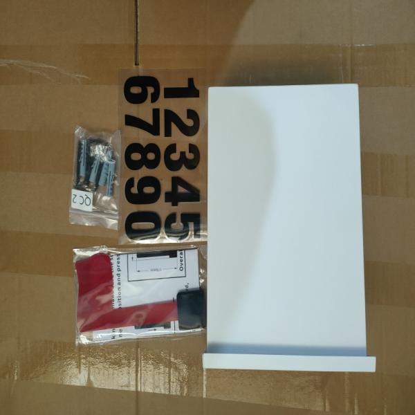 Почтовые ящики Таунхаус Вертикальная стенка почтовый ящик с добавленным замком и оцинкованной сталью