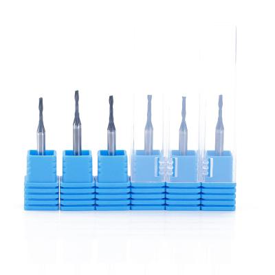 3.175mm Carbide CNC PCB Drill Bits UC ST ID Shape  For PCB Machining