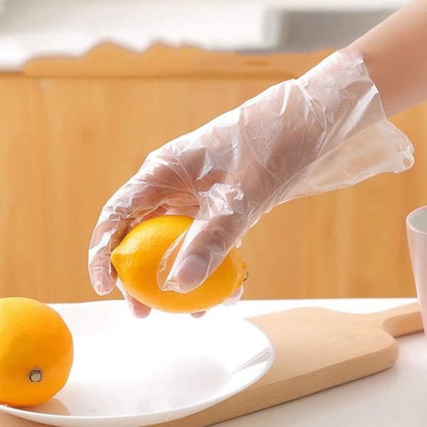 Cooking Cleaning Eco Friendly Disposable Gloves / Safety Food Handling Gloves Powder & Sulfur Free