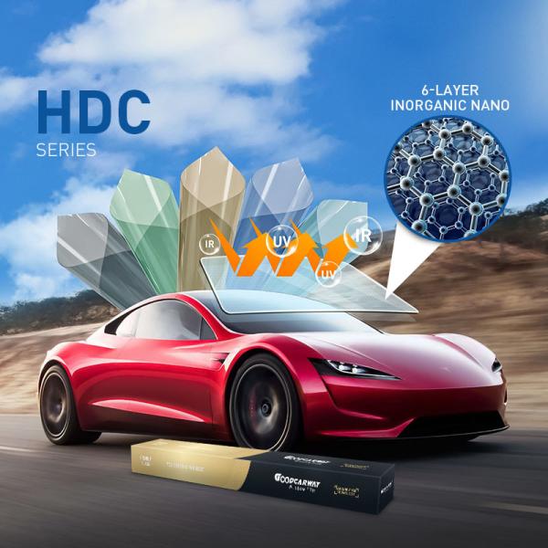 Clear Vison Stable No Fading HDC-0599 5% Dark Black CAE Nano Ceramic Film Tint Solar Control