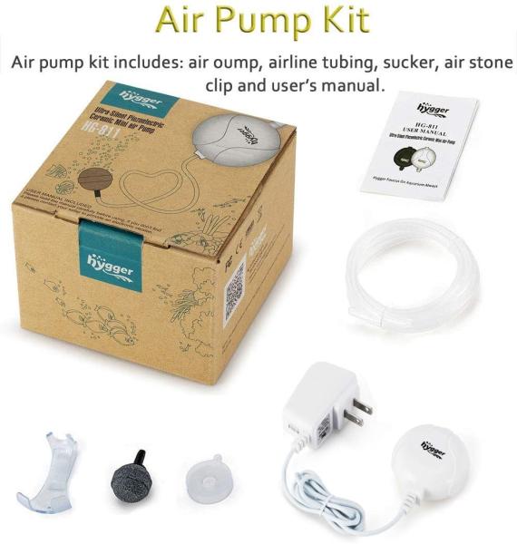 Compact 50Hz 1.5 Watt Hygger Air Pump