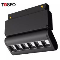 a trilha do teto do diodo emissor de luz de 6W 48V ilumina o projetor magnético conduzido anúncio publicitário da trilha