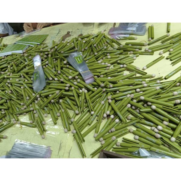 Rolos de ropa de madera redondos para artesanías y lavandería - Patrimonio tradicional a la antigua moda Dolly Ropa Pegs