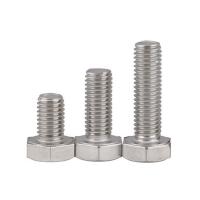 12.9 Din933 Din931 Hex Head Bolts Fully Threaded
