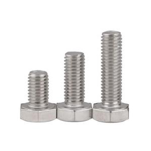12.9 Din933 Din931 Hex Head Bolts Fully Threaded