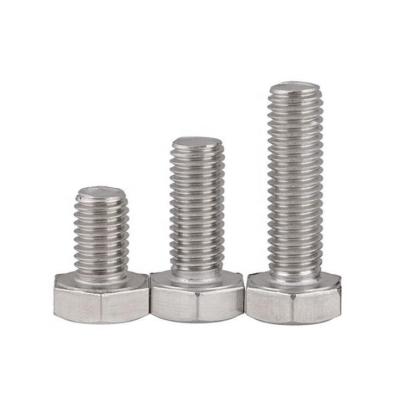12.9 Din933 Din931 Hex Head Bolts Fully Threaded