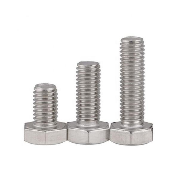 A2 A4 Stainless Steel Fasteners 304 Din 933 Hex Bolts M6x20