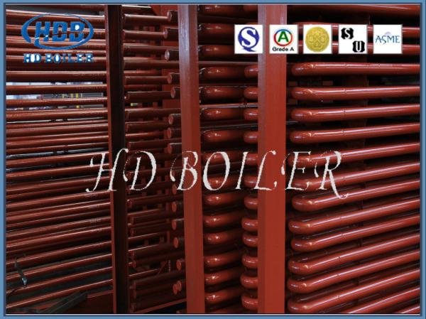 Horizontal Carbon Steel Pressure Vessel Economizer In Boiler For Power Station