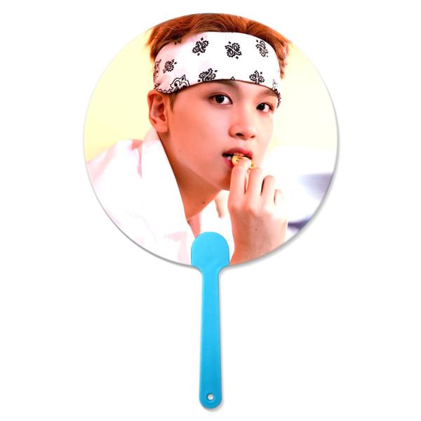 0.6mm PET Lenticular 3D Moving Fan BTS EXO Of Super Stars