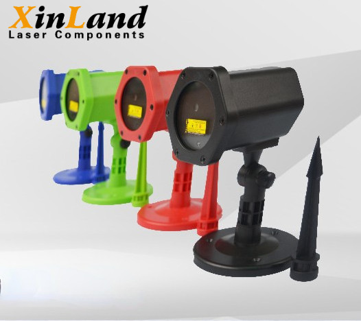 5w RGB Meteor Shower Light Outdoor Waterproof Romantic Shower Star Light