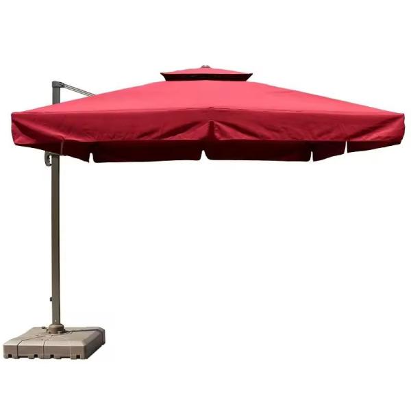 Aluminum Frame Outdoor Sunshade Furniture Umbrella for Outdoor Protection
