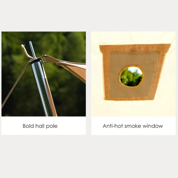 Надувная палатка на открытом воздухе для семейного собрания 5-8 человек водонепроницаемая палатка для пикников и походов