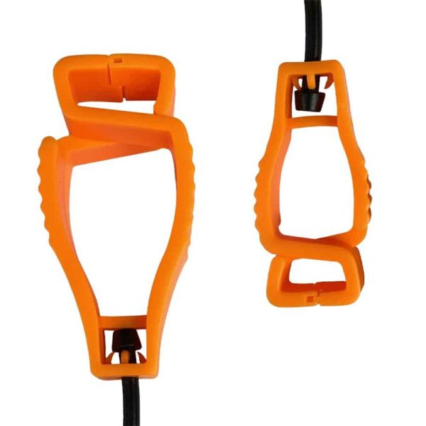 Custom Printed Logo Safety Glove Clips  Vinyl for Safety Work Gloves