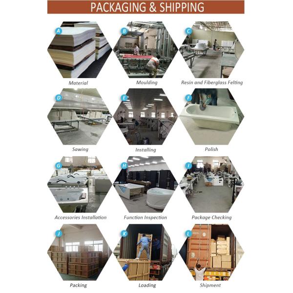 человек 2 Freestanding ванны массажа SPA 1800x700 крытый черно-белый