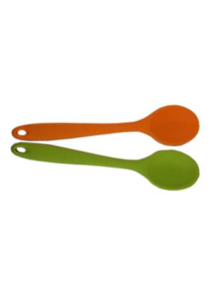 Serviços de mesa para bebés Produtos de silicone personalizados de qualidade alimentar Cucharinha de silicone macia