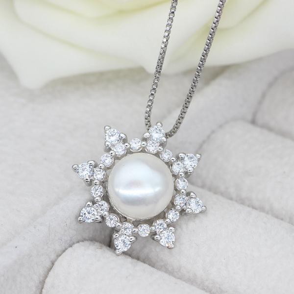 Freshwater Pearl Jewelry Sets With Necklace Earring Ring
