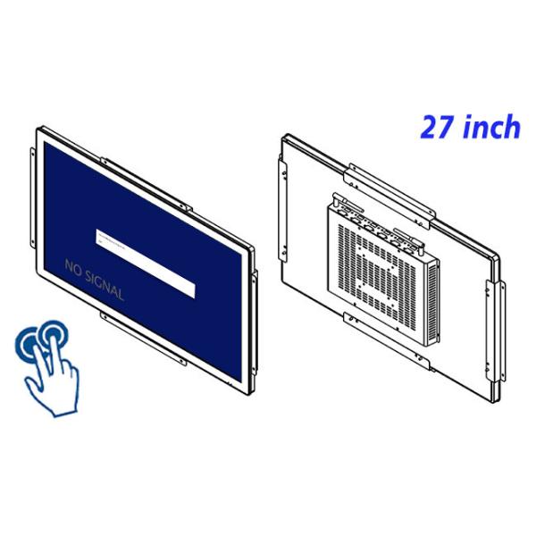 27-Inch High-Performance Visualization Platform for Manufacturing Equipment, Public Information Displays, Retail Advertising, and Security Monitoring