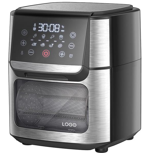 Smart electric digital No Oil 12L Food Grade Stainless Steel Hot Digital Air Deep Fryer,Oil Free Air Fryer Oven