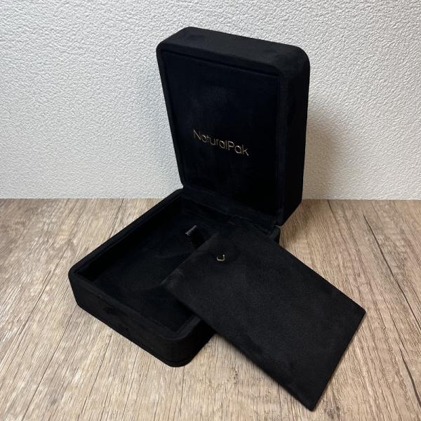 Clamshell Luxury Jewelry Packaging Boxes Personalised Jewellery Box For Earrings