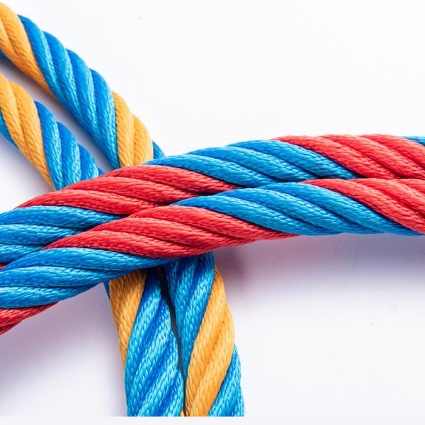 16mm de fibra de nylon resistente a UV Campo de Jogos Corpo de combinação de núcleo de aço Para Parque de Jogos ao ar livre Cordas de escalada para crianças