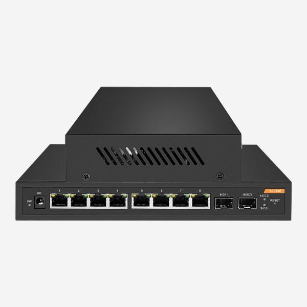 20Gbps 8-Port Smart Gigabit Ethernet Switch com 8K MAC Address Table