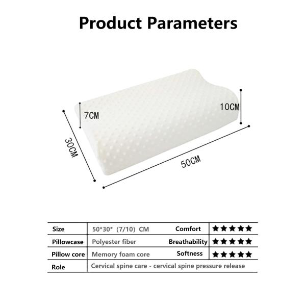 Bedroom Soft Contoured Orthopedic Pillow Skin Friendly Pillows And Mattresses