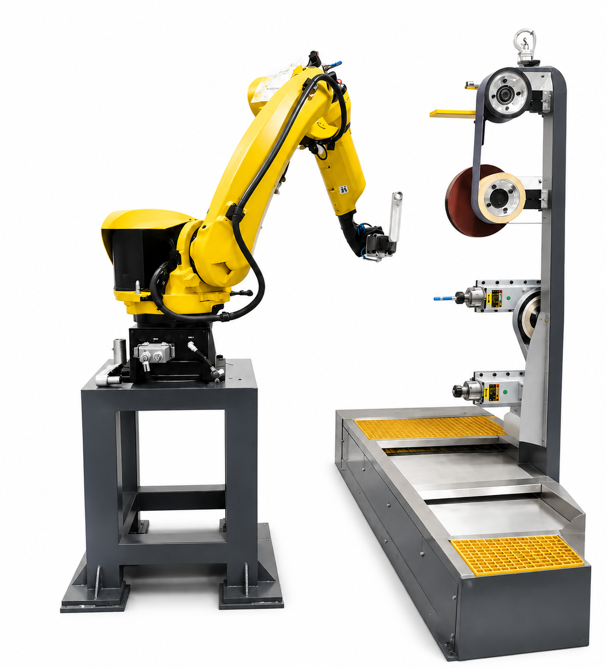 Uniform Surface Finishing Robotic Buffing Machine For Automotive
