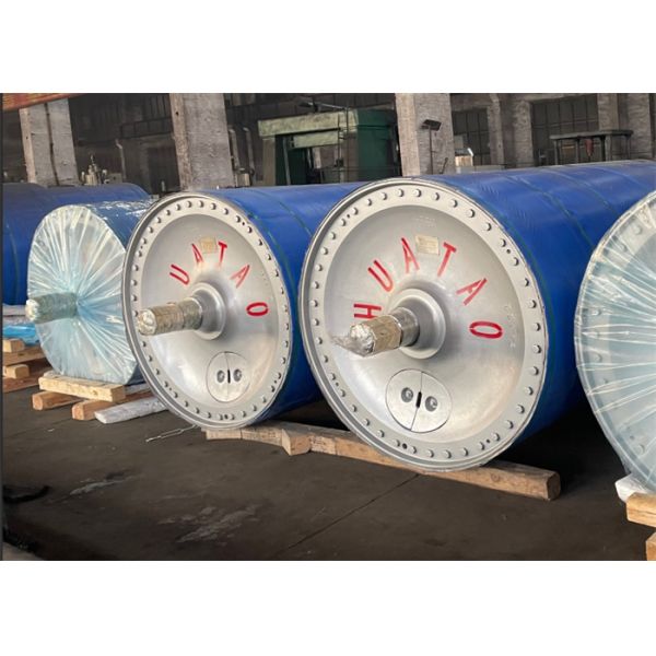 Cast Iron High Security Dryer Cylinder for Papermaking with Ra 0.1-0.4 Roughness and 500-1200m/min Speed