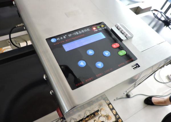 Drag Type Operation Egg Batch Printing Machine Continuous With 1 - 8 Lines Date