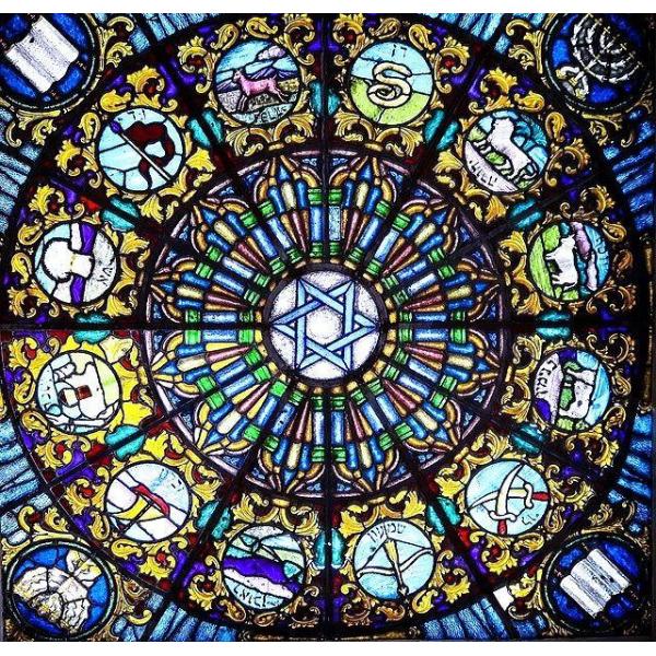 CE Interior Ceiling Stained Glass Skylight Digital Printed Antique Cathedral Glass
