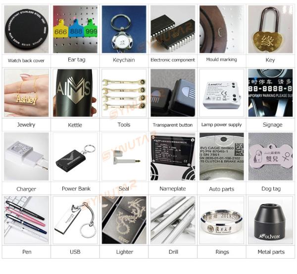 Portable Jewelry Laser Engraving Machine 50W / 30w Fiber Laser Marker