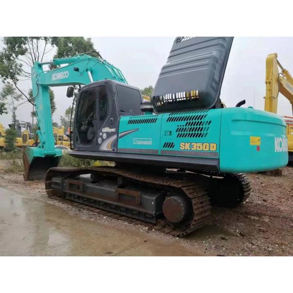 Crawler Used Excavator Kobelco SK350-8 35 Ton Excavator With Original Paint