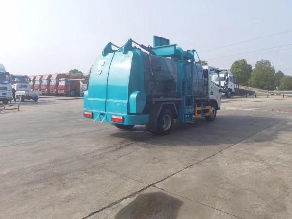 Dongfeng Kitchen Garbage Truck Trash Compactor Garbage Transport Truck