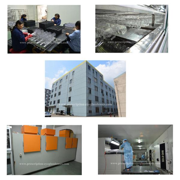 UV420 1.56 Index Anti Blue Ray Lens , Optical Anti Reflective Coating Lenses