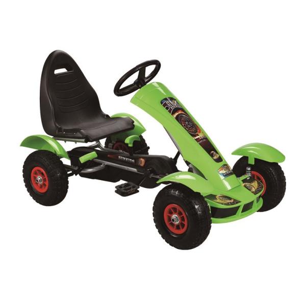 Регулируемое сиденье и сцепление/тормоз Детская езда на педали автомобиля Го-карты для детей в возрасте 5-12 лет