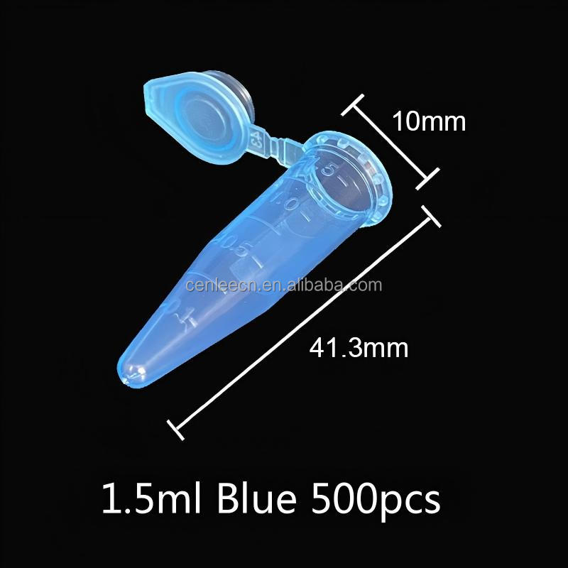 CenLee Laboratory PP Transparent Colored Screw Cap Centrifugal Tubes 0.2-50ml Micro PCR Tube ISO Certified 3-Year Warranty