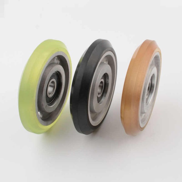 Elevator Guide Shoe Wheel 125x22x6303 Sliding Guide Shoe Wheel For Accessories