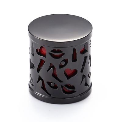 Custom Fashion Modern Zinc Alloy Die Casting CNC Machining Perfume Bottle Caps With Plating Finishing