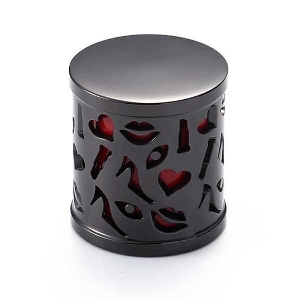 Custom Fashion Modern Zinc Alloy Die Casting CNC Machining Perfume Bottle Caps With Plating Finishing