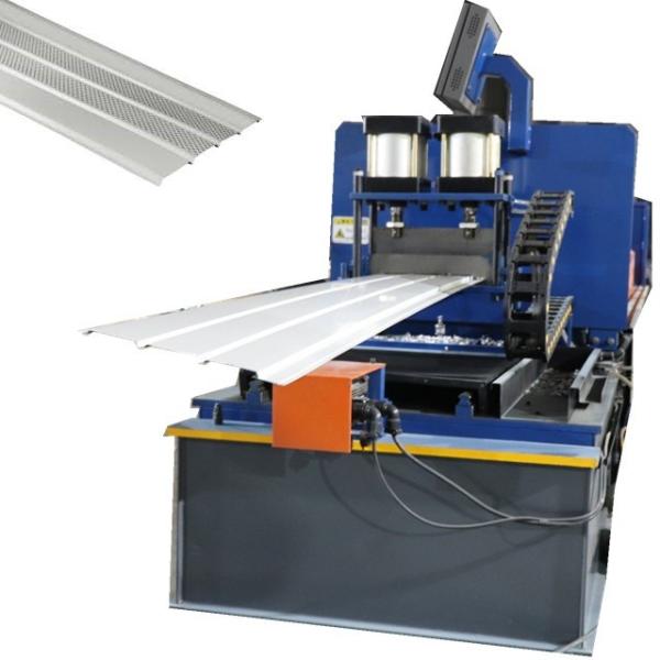 Painel de PPGI que rola formando a máquina 25m/Min Soffit Hydraulic Manual