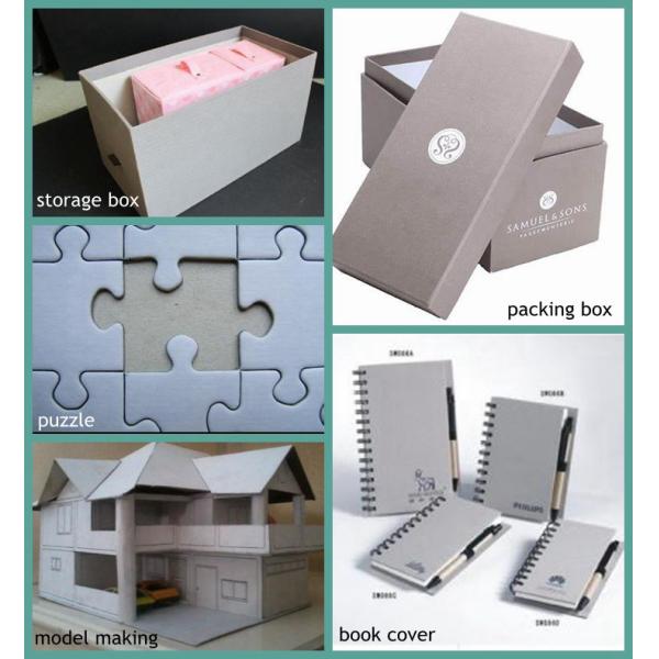 fabricación del cartón de Grey Solid Board Sheet For del tablero del trazador de líneas del libro 800gsm