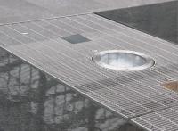 Grille galvanisée plongée chaude de bande de roulement d'escalier de la grille 32*3mm du passage couvert Q235