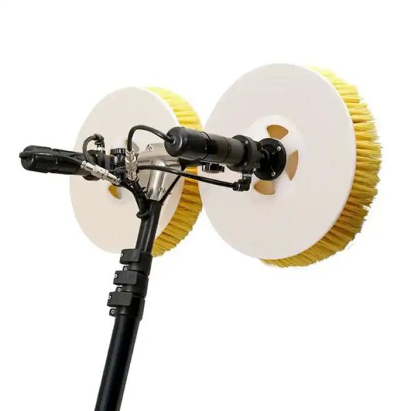 Солнечное очистное оборудование Двойная головка Солнечная 3,5 м 5,5 м 7,5 м вращающаяся чистка щетка Водные условия пыли